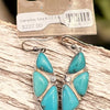 Campitos Turquoise Cascade Dangles — Sterling & CZ