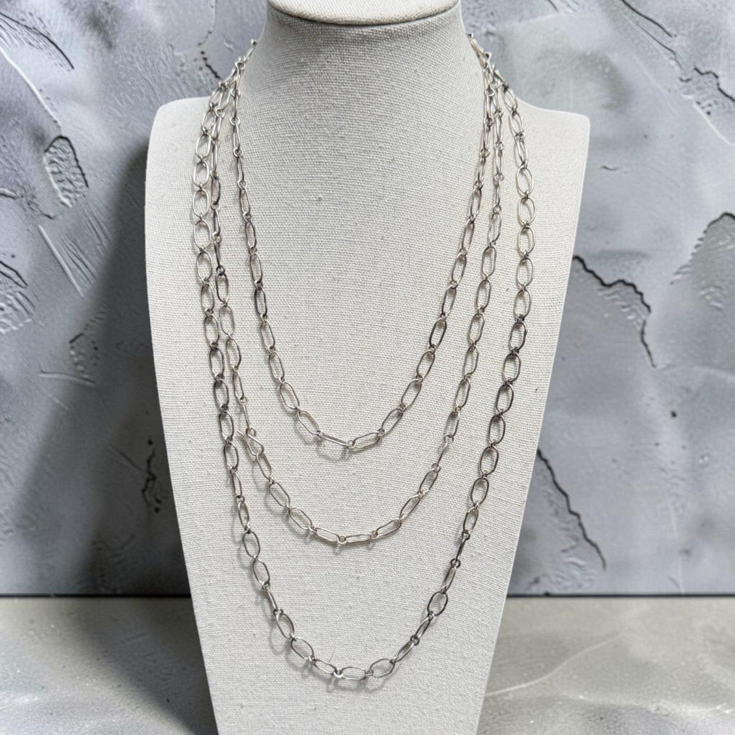 Sterling Hand Hammered Chain