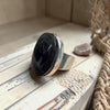 Labradorite Sterling Silver Ring- Size 9 Chris Tafoya