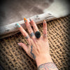 Labradorite Sterling Silver Ring- Size 9 Chris Tafoya