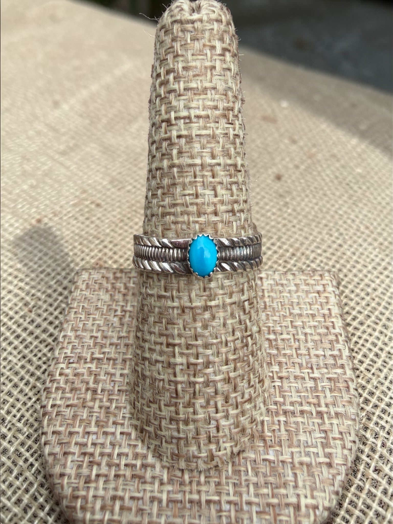 Twist Band Stacker Rings- Caroline Tsosie