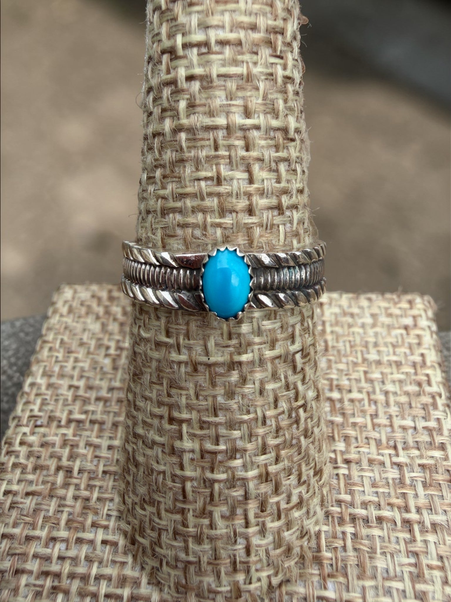 Twist Band Stacker Rings- Caroline Tsosie