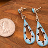 Zuni Inlay Dangles by A. Bowakady