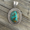 Native Made Royston Ribbon Turquoise Pendant – Native Made