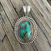 Native Made Royston Ribbon Turquoise Pendant – Native Made