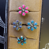 Cluster Zuni Rings by Gina Dosedo Floral
