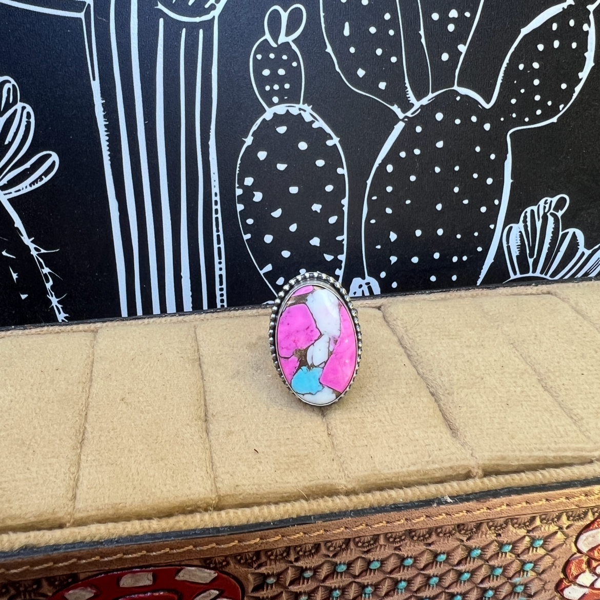 “Cotton Candy” Rings — Scott Skeets  Sterling Silver