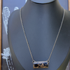 Black Copper Turquoise Bar