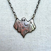 Big Spook Necklace- Red Moth Jewelry