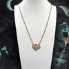 Big Spook Necklace- Red Moth Jewelry