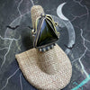 Statement Triangle Black Onyx Ring-5.5