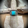 Discontinued Rockin’ Out Silver Ring – Vintage | Size 6