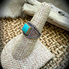 Discontinued Rockin’ Out Silver Ring – Vintage | Size 6