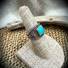 Discontinued Rockin’ Out Silver Ring – Vintage | Size 6