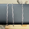 Staple Sterling Silver Paperclip Chain Bracelet – High Shine