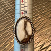 Rare- Vintage White Buffalo Ring- 10.5 by Navajo artists Raquel & Leonard Hurley