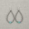 Bloom Kingman Sterling Drop Earrings