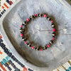 6.5" Bubblegum Opal Bracelet w/ 7mm Pearls & 4mm Corr. Saucers