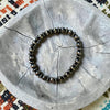 6.25" Sterling Saucer Bracelet w/ 6mm Pearls & Saucers