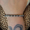 6.25" Sterling Saucer Bracelet w/ 6mm Pearls & Saucers