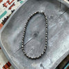 18" Sterling Torpedo Necklace w/ 4-5mm pearls & 4x12 torpedo pearls