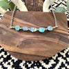 18" Golden Hills Bar Necklace w/ 3mm Pearls