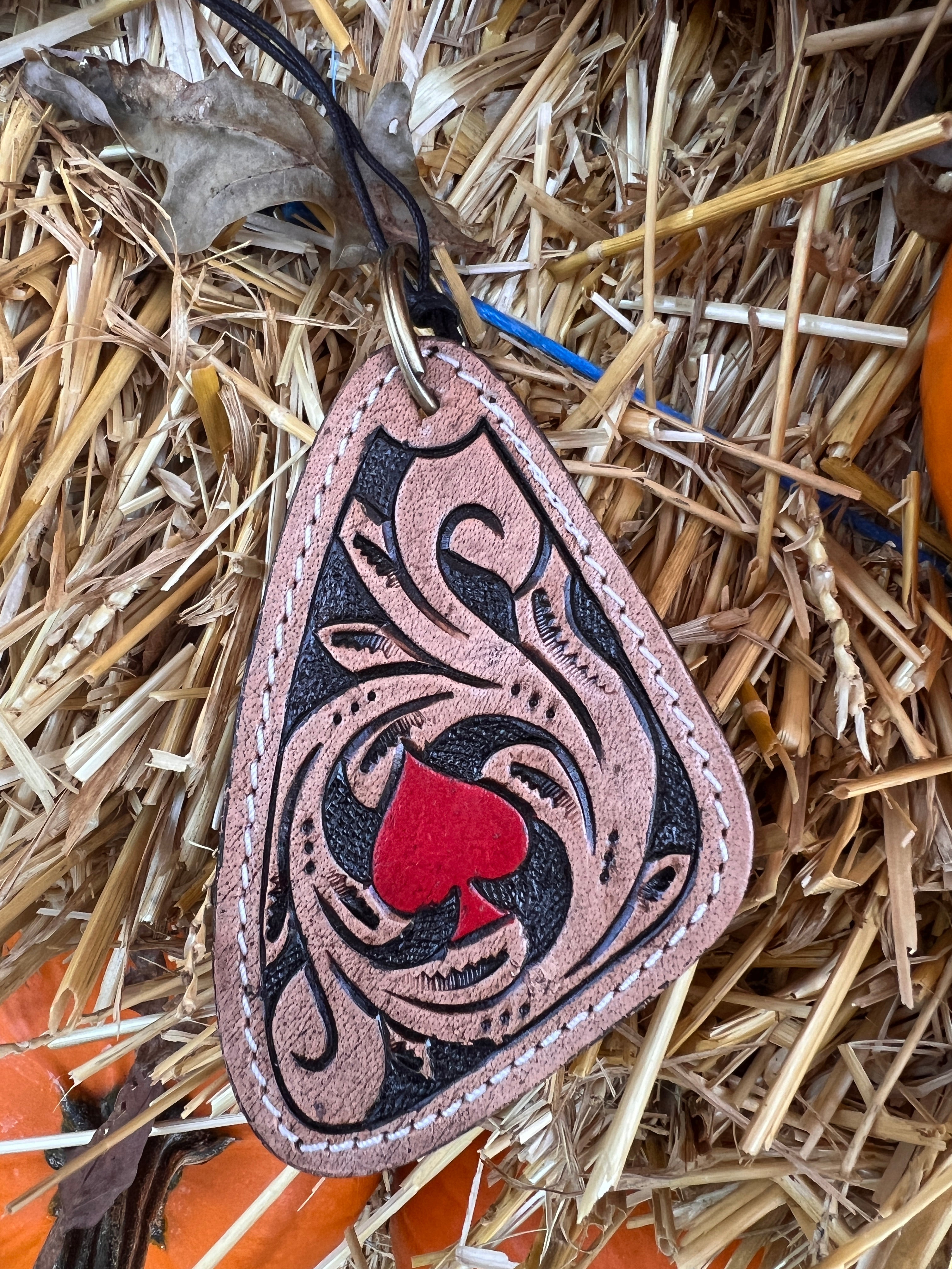 Hand Tooled Leather Key-Chains