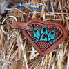 Hand Tooled Leather Key-Chains