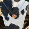 Sunset Spiny Chunk Necklace- A. Martinez (Navajo)