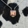 Sunset Spiny Large Bar Necklace- RTP Navajo