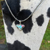 Cotton Candy Big Moo Pendant