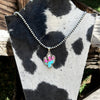 Cotton Candy Cactus Pendant