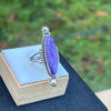 Charoite Statement Ring - 7