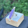 Charoite Statement Ring - 7