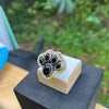 Onyx Dog Paw Ring - 10