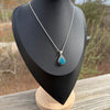 Spiderweb Turquoise Pendant Necklace – L. Yazzie