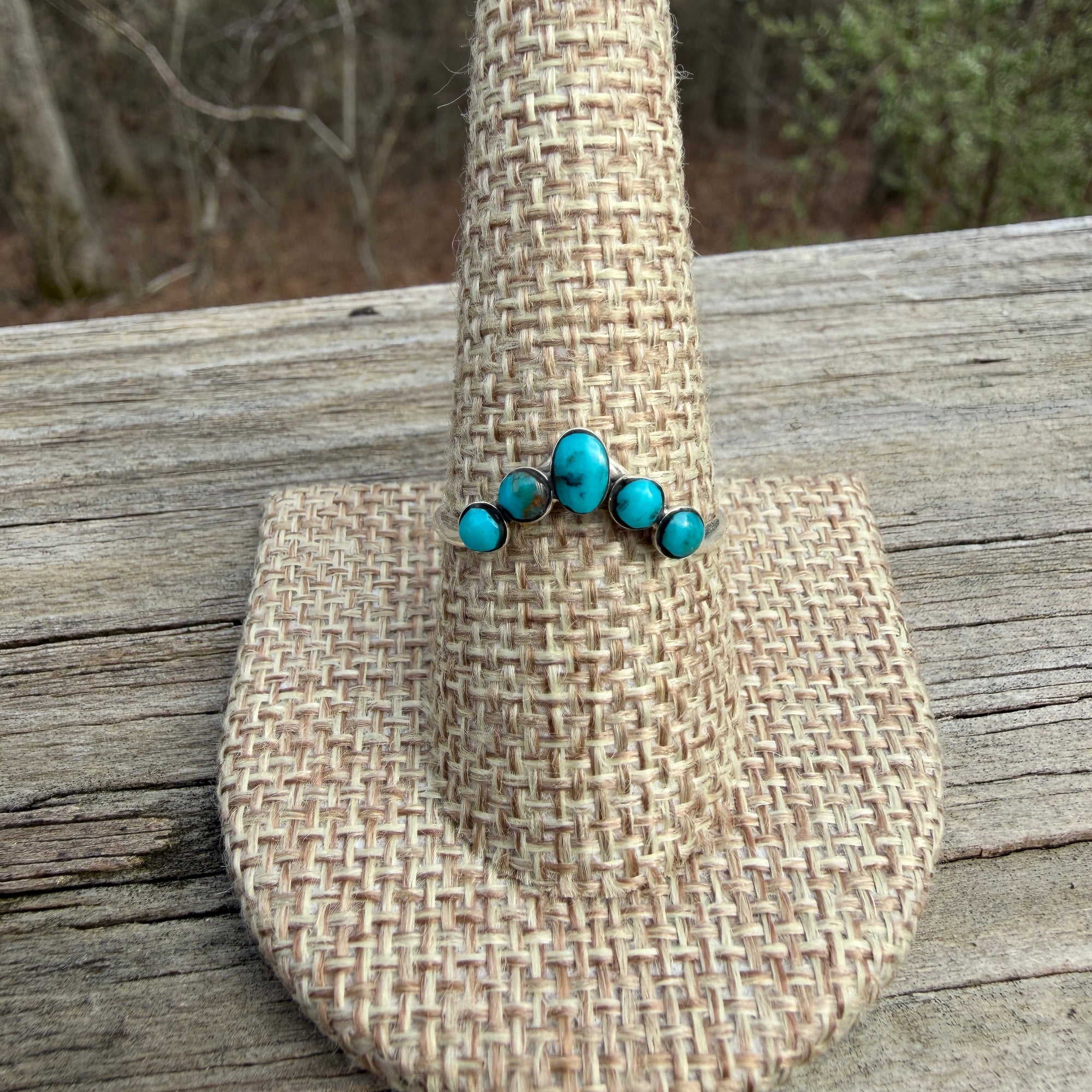 Turquoise Stacker Ring – Size 9.5