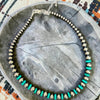 15" + 2.5" Turquoise Disk Choker