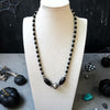 20.5" Black Onyx Mega Pearl Necklace