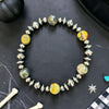 6.25" Bumblebee Jasper Stretch Bracelet
