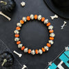 6" Orange Spiny Stretch Bracelet
