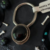 Vanessa Yazzie Onyx Sterling Silver Keychain