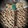Lucille Platero Kingman Turquoise Dragonfly Pin