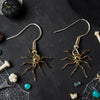 Lucille Platero Sterling Spider Earrings
