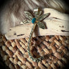 Petite Kingman Turquoise Dragonfly Pendant