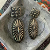 Double Concho Earrings-Rita Lee
