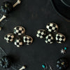 Checkered Quarter Cluster Y’allternative Edge Earrings