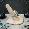 Blackjack Oval Statement Ring- Adjustable