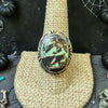 Blackjack Oval Statement Ring- Adjustable
