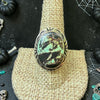 Blackjack Oval Statement Ring- Adjustable